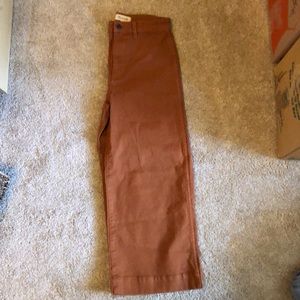 Madewell Emmett wide leg pants size 28